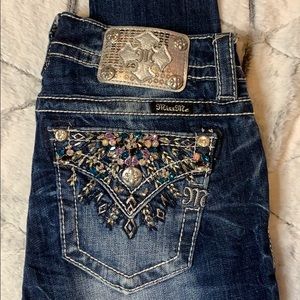 Miss me skinny blue jeans